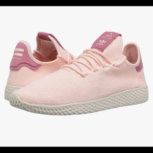 Adidas x Pharrell Tennis Hu pink sneaker